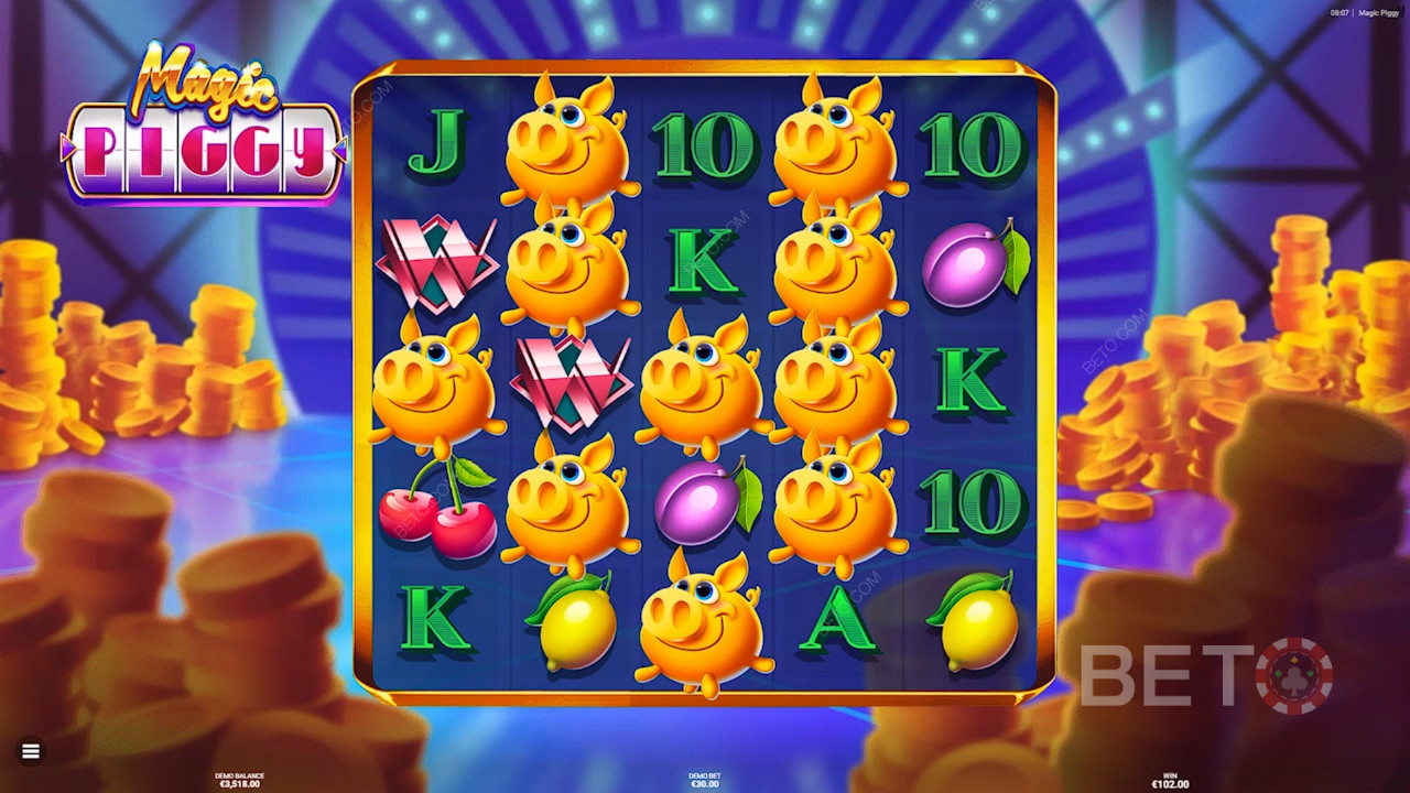 مراجعة الخنزير السحري من BETO Slots