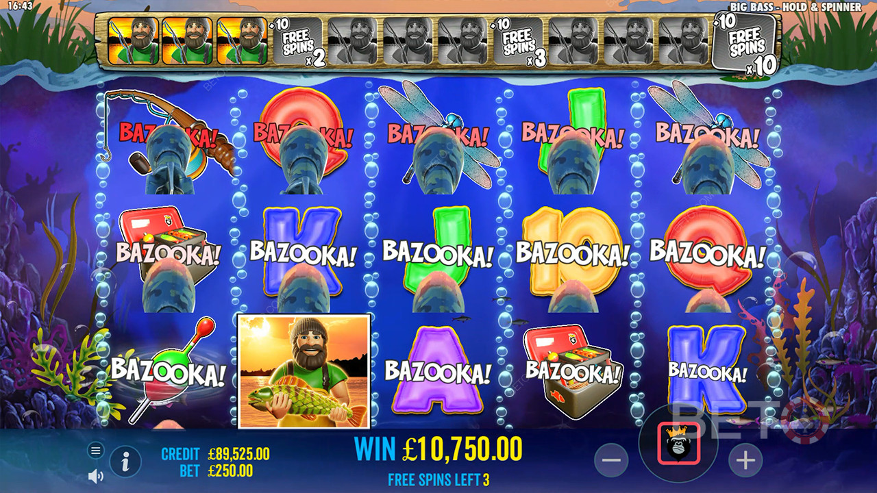 Big Bass Bonanza مراجعة عقد ودوارة بواسطة BETO Slots
