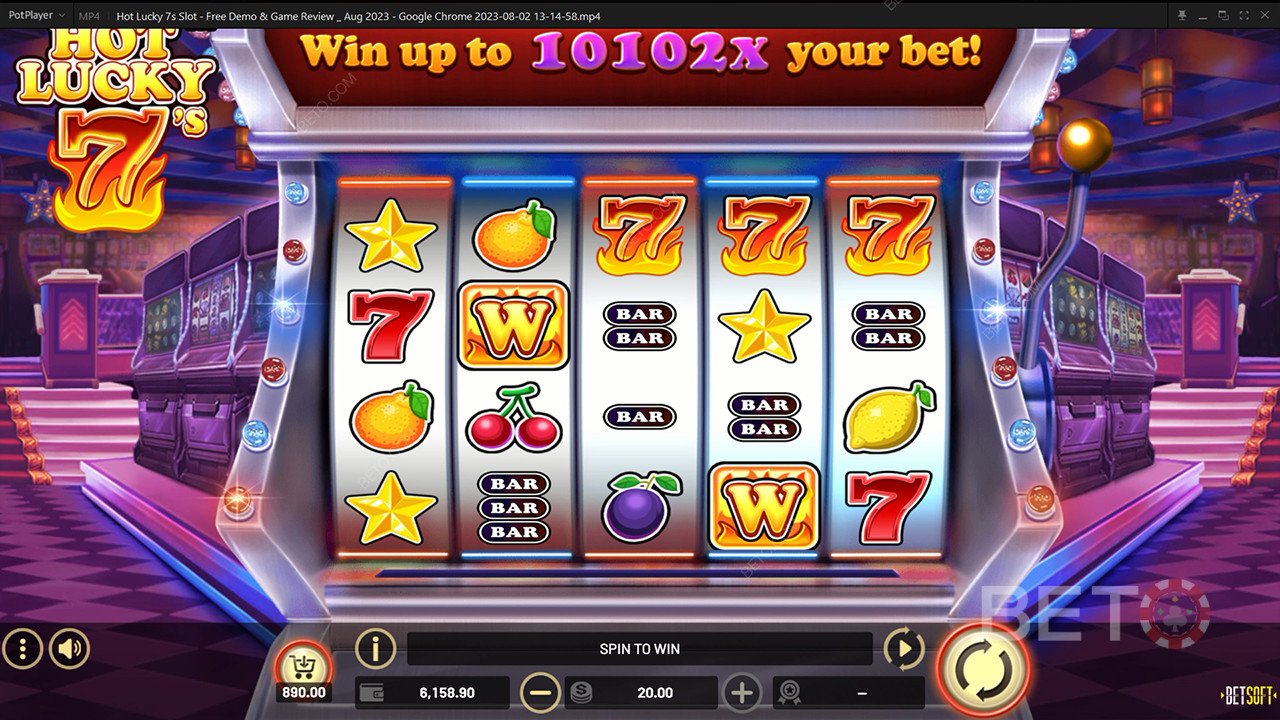 مراجعة Hot Lucky 7s من BETO Slots