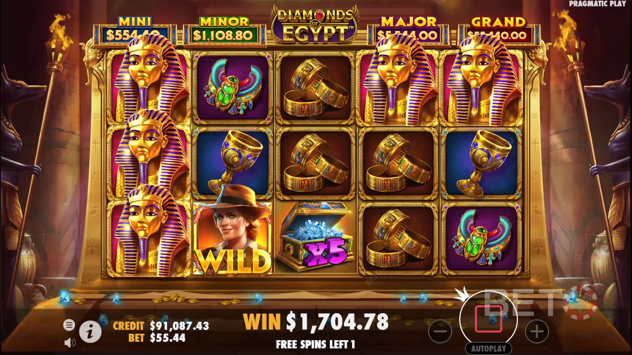 مراجعة ماسات مصر من قبل BETO Slots
