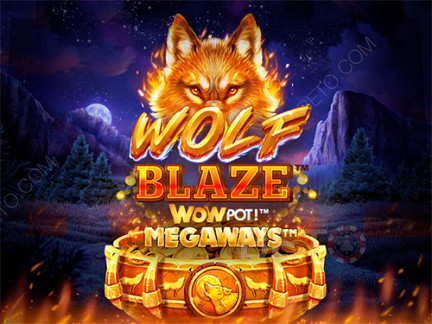 Wolf Blaze WOWPOT! Megaways نسخة تجريبية