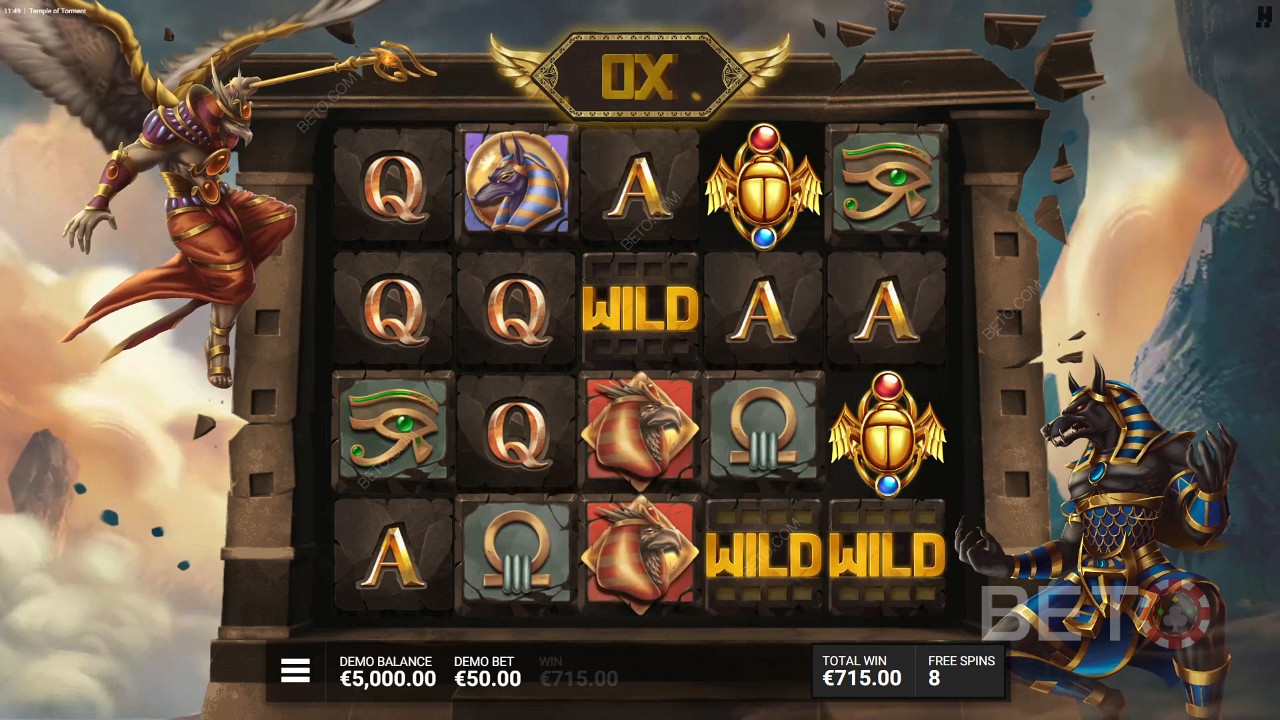 مراجعة معبد العذاب من قِبل BETO Slots
