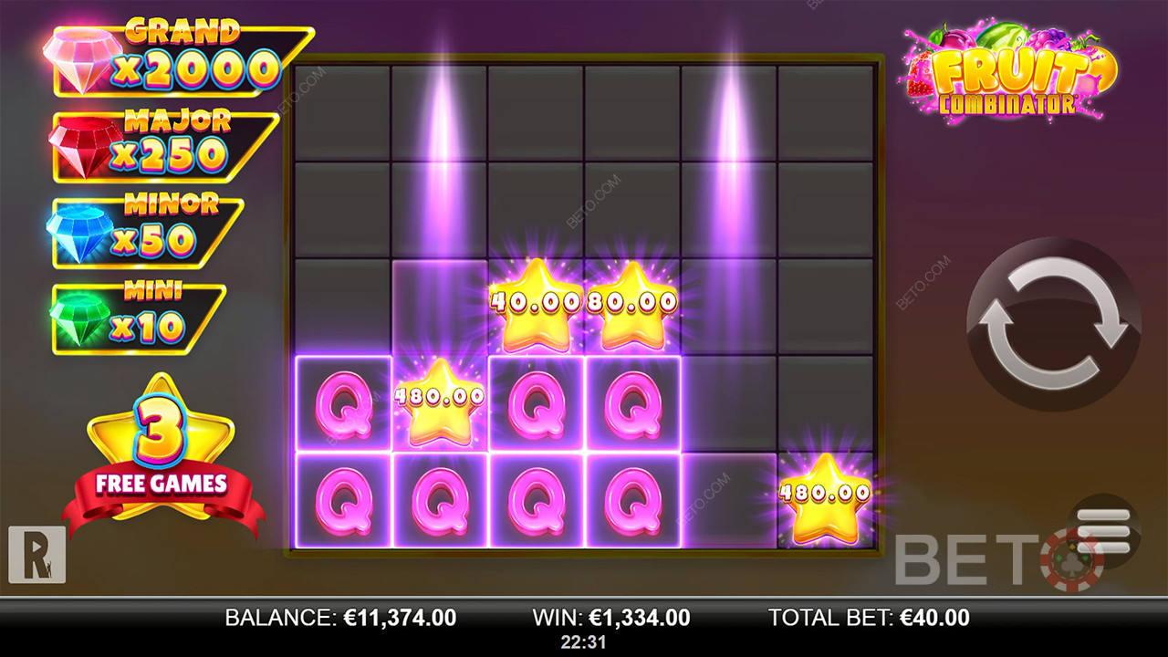 مراجعة Fruit Combinator من BETO Slots