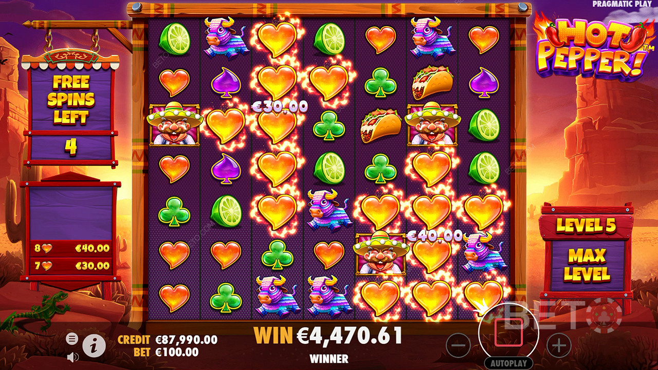 Hot Pepper (Pragmatic Play)  اللعب المجاني