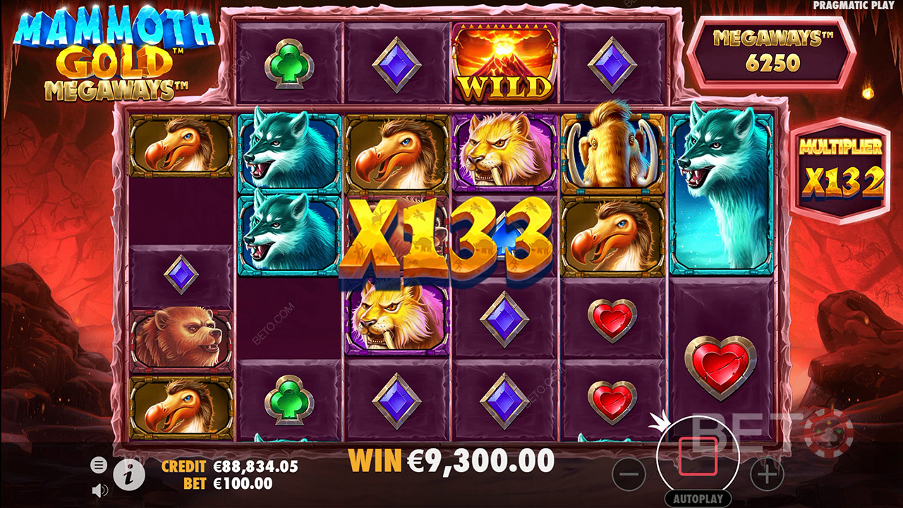 مراجعة Mammoth Gold Megaways بواسطة BETO Slots