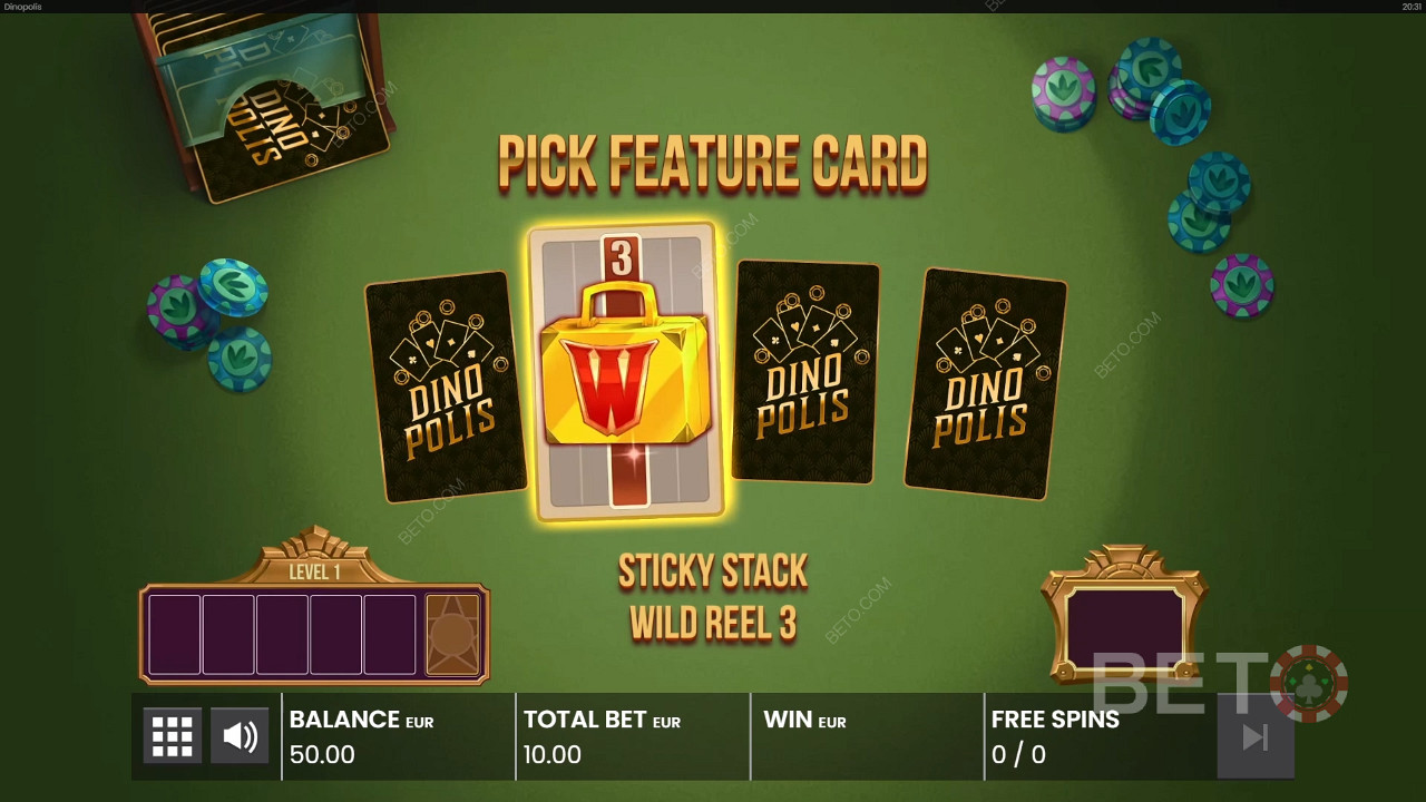 استمتع بمعدِّل Sticky Wild الموسع بالكامل في اللفات المجانية