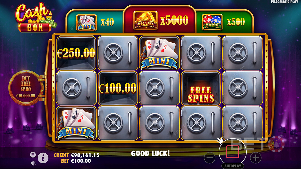 مراجعة Cash Box Box من BETO Slots