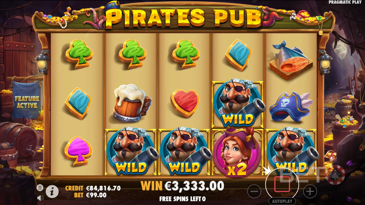 مراجعة حانة القراصنة من قِبل BETO Slots