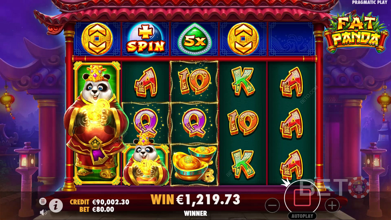 مراجعة فتحات الباندا السمينة من BETO Slots