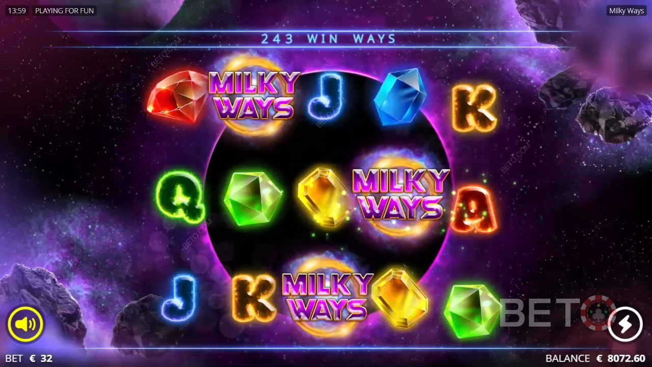 Milky Ways  اللعب المجاني