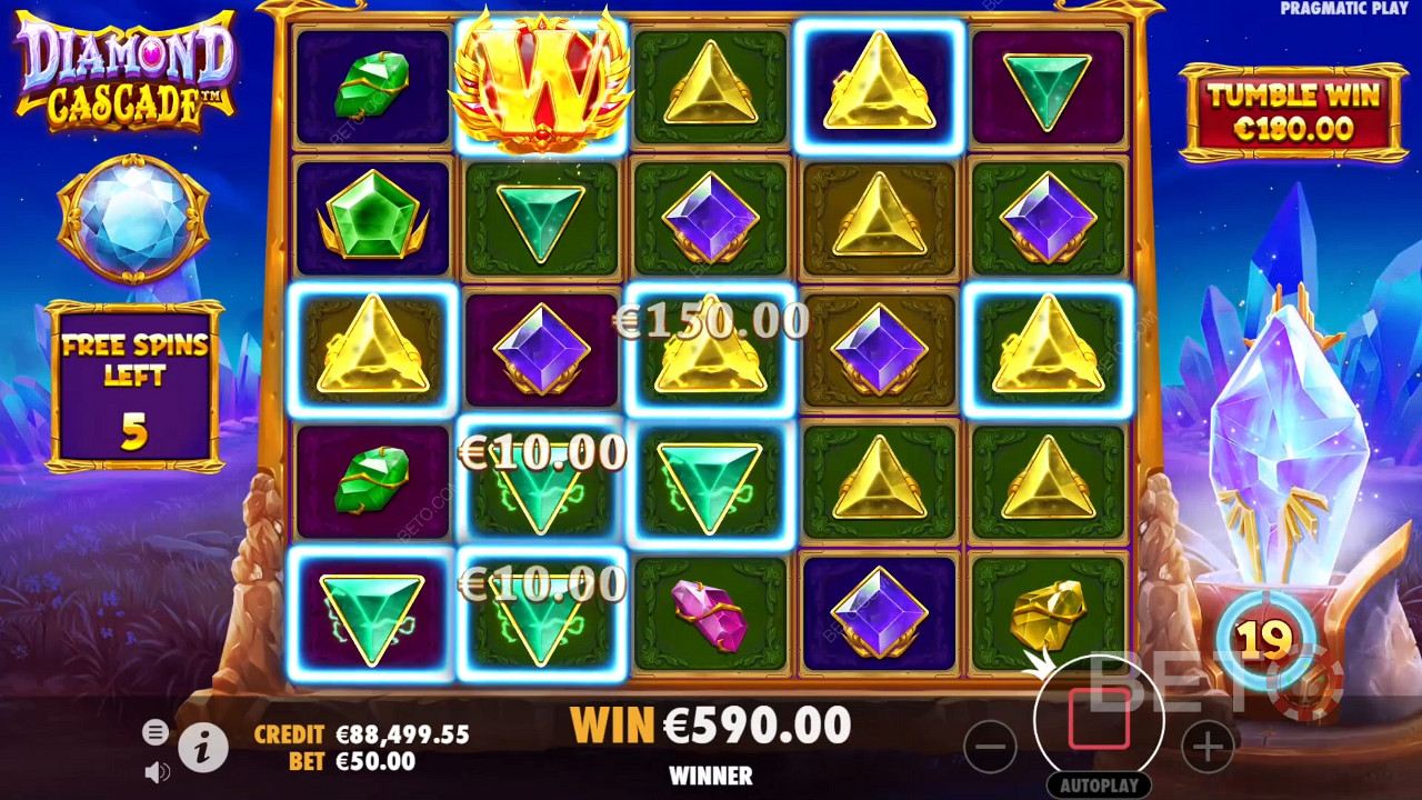 Diamond Cascade (Pragmatic Play)  اللعب المجاني