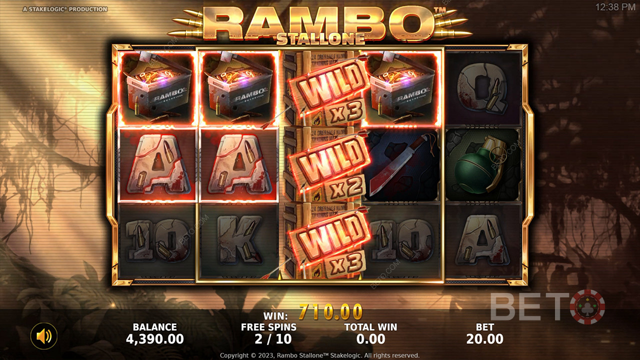 تعمل لعبة Multiplier Wilds على تعزيز إمكانات اللفات المجانية