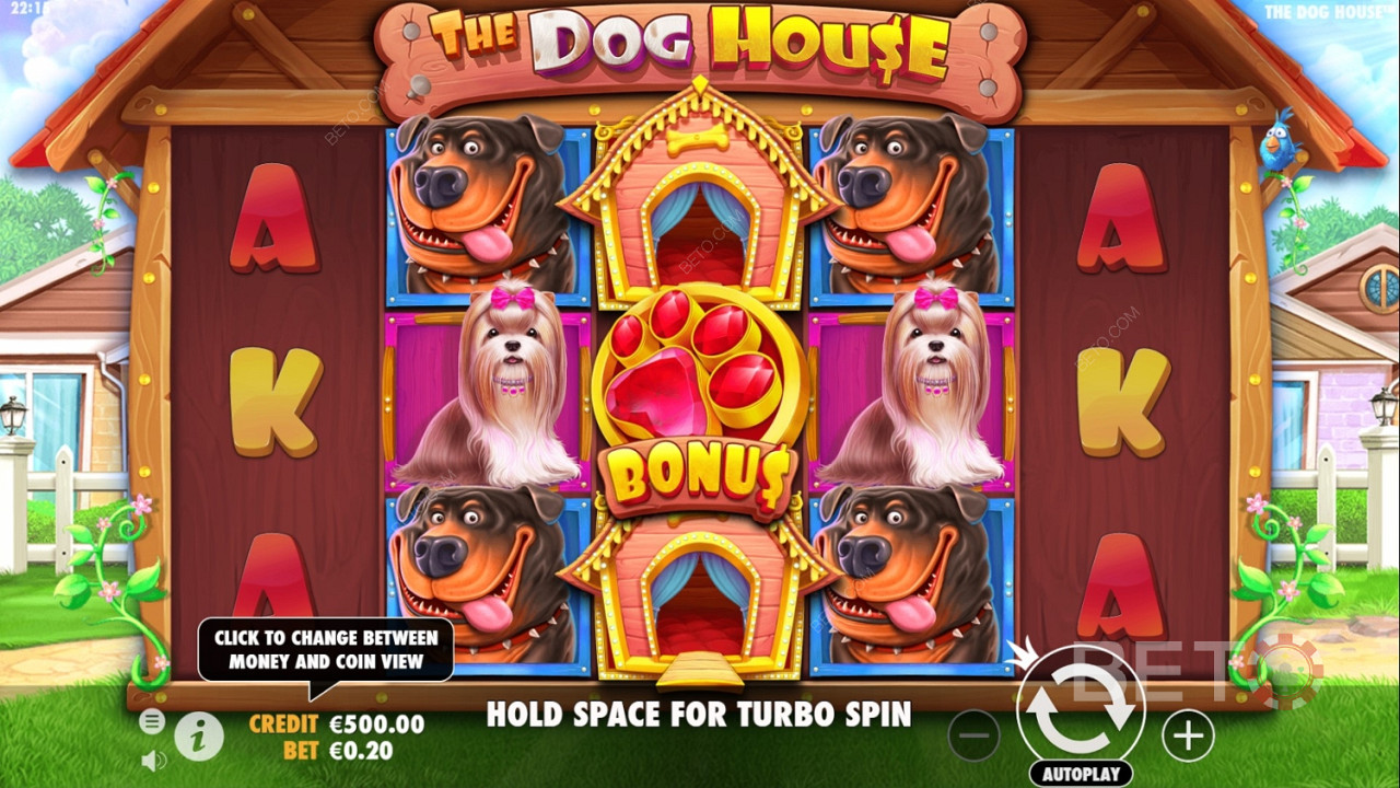 مكافأة خاصة في ماكينات القمار The Dog House
