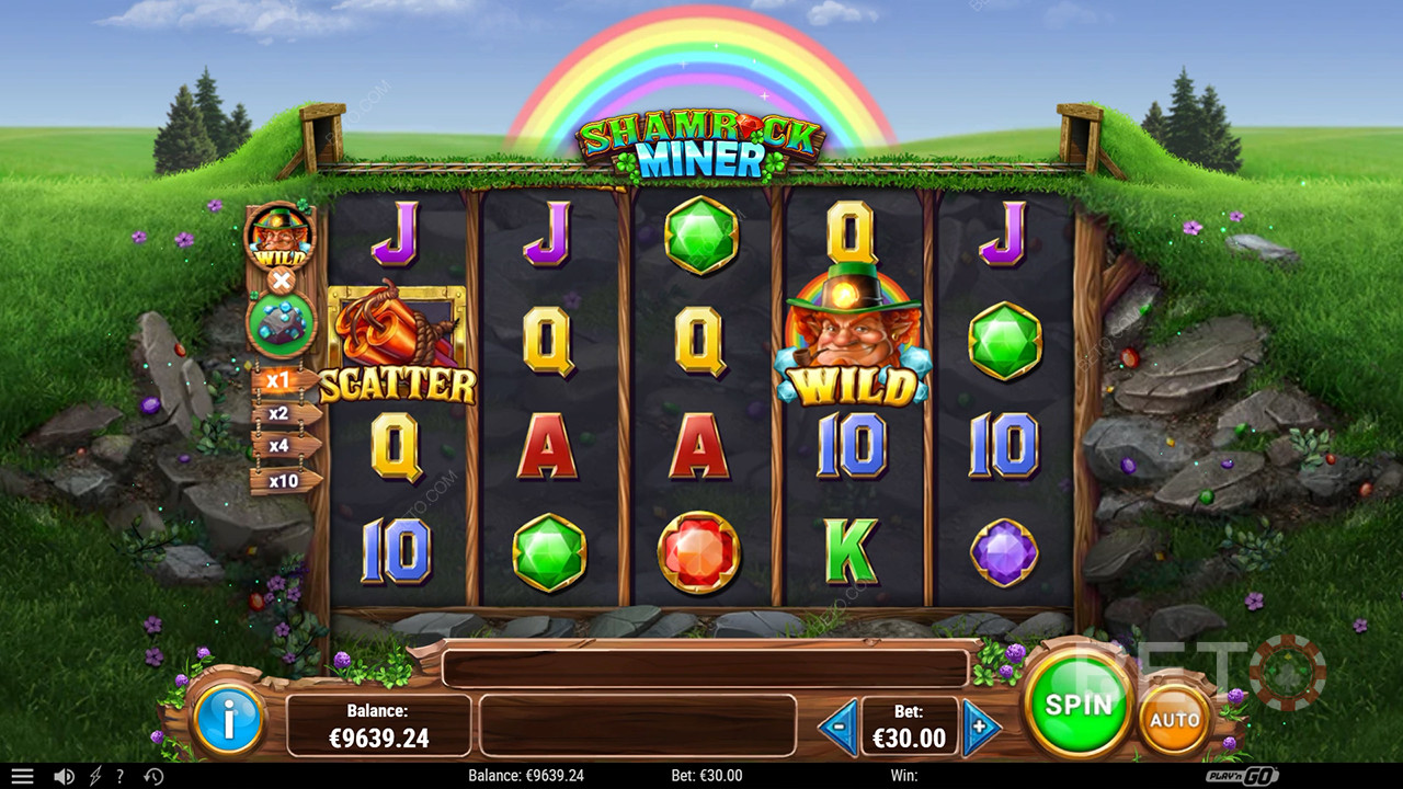 مراجعة عامل منجم شامروك من قبل BETO Slots