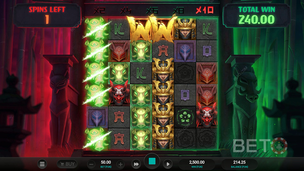 مراجعة Torii Tumble من BETO Slots