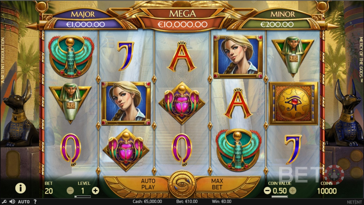 رموز مختلفة في Mercy of the Gods