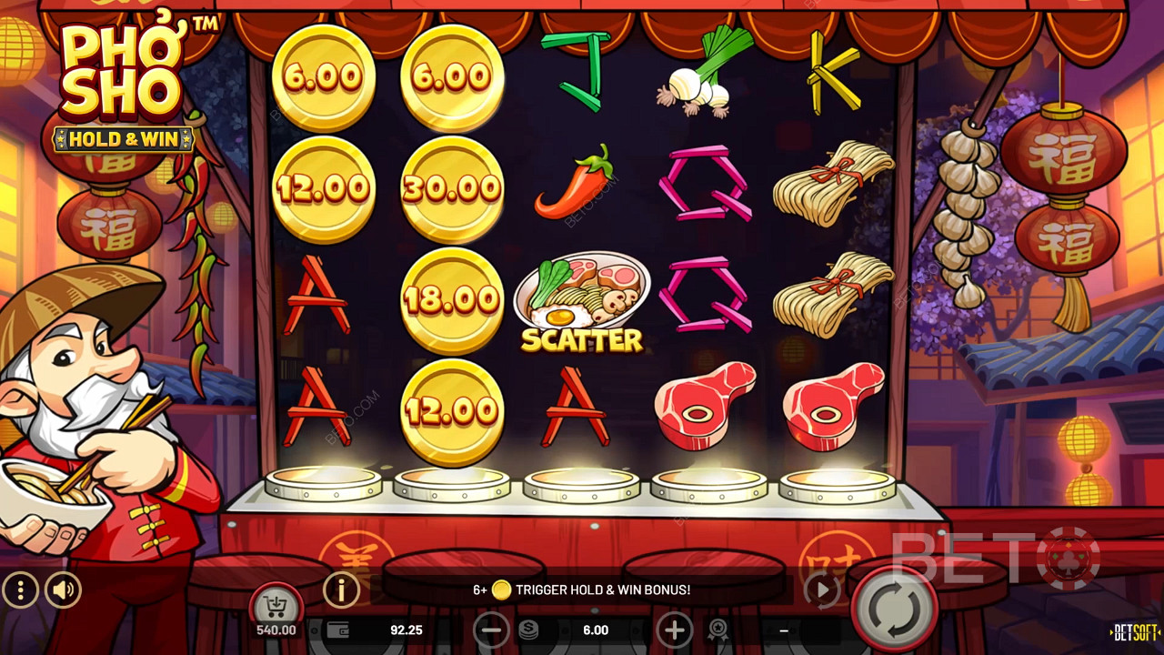مراجعة Pho Sho من BETO Slots