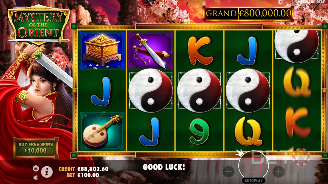 مراجعة لغز المشرق من قبل BETO Slots