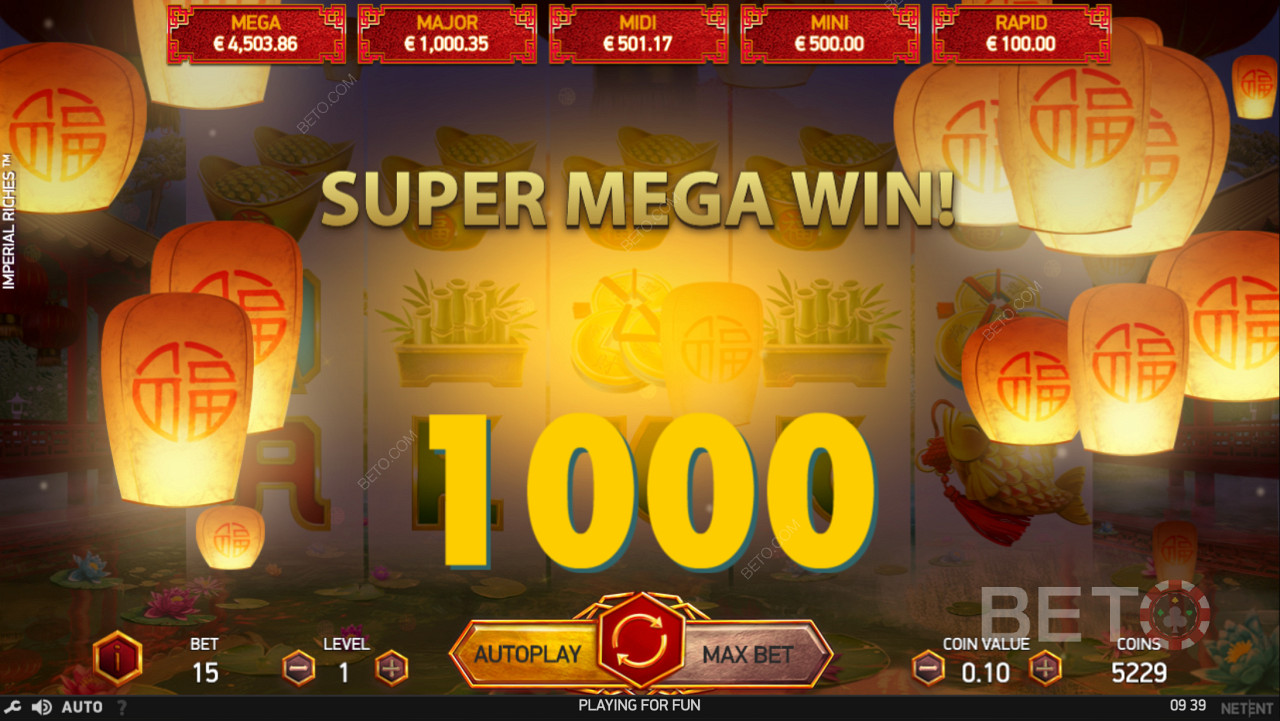 تحقيق الفوز الكبير في Imperial Riches