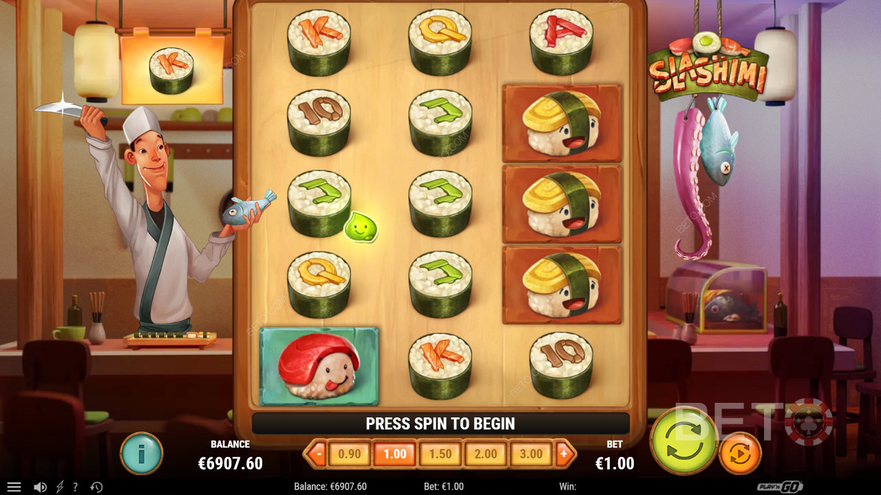 مراجعة Slashimi بواسطة BETO Slots