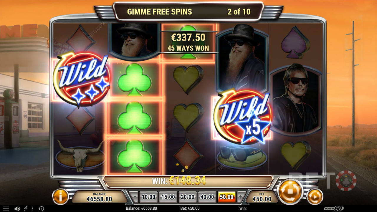 مراجعة ثروات ZZ Top Roadside Roadside Richhes من BETO Slots
