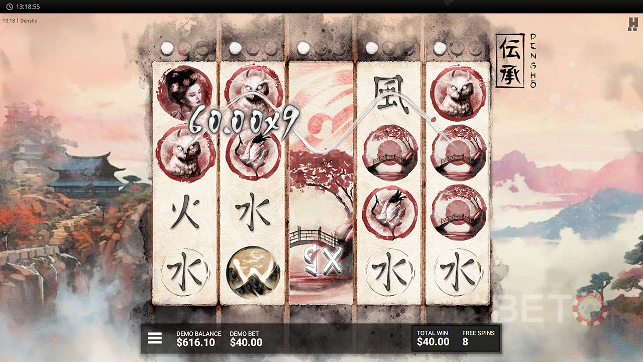 مراجعة Densho بواسطة فتحات BETO Slots