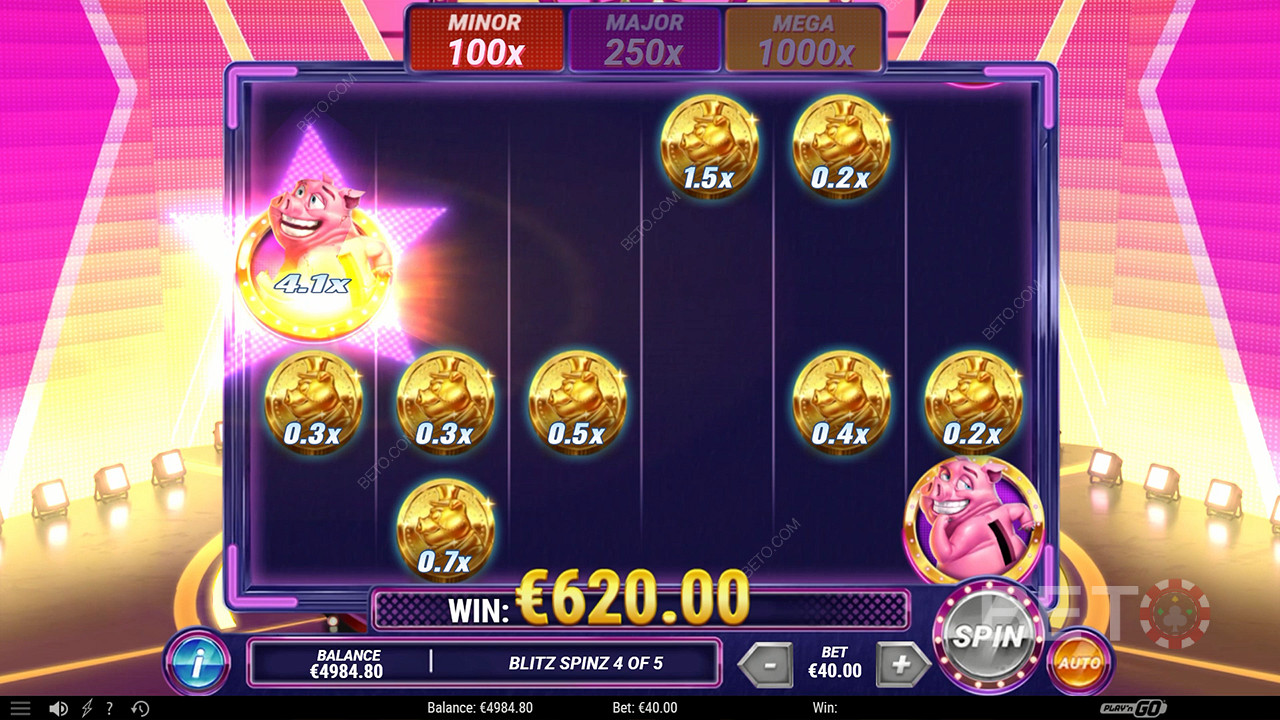 مراجعة لعبة Piggy Blitz من BETO Slots