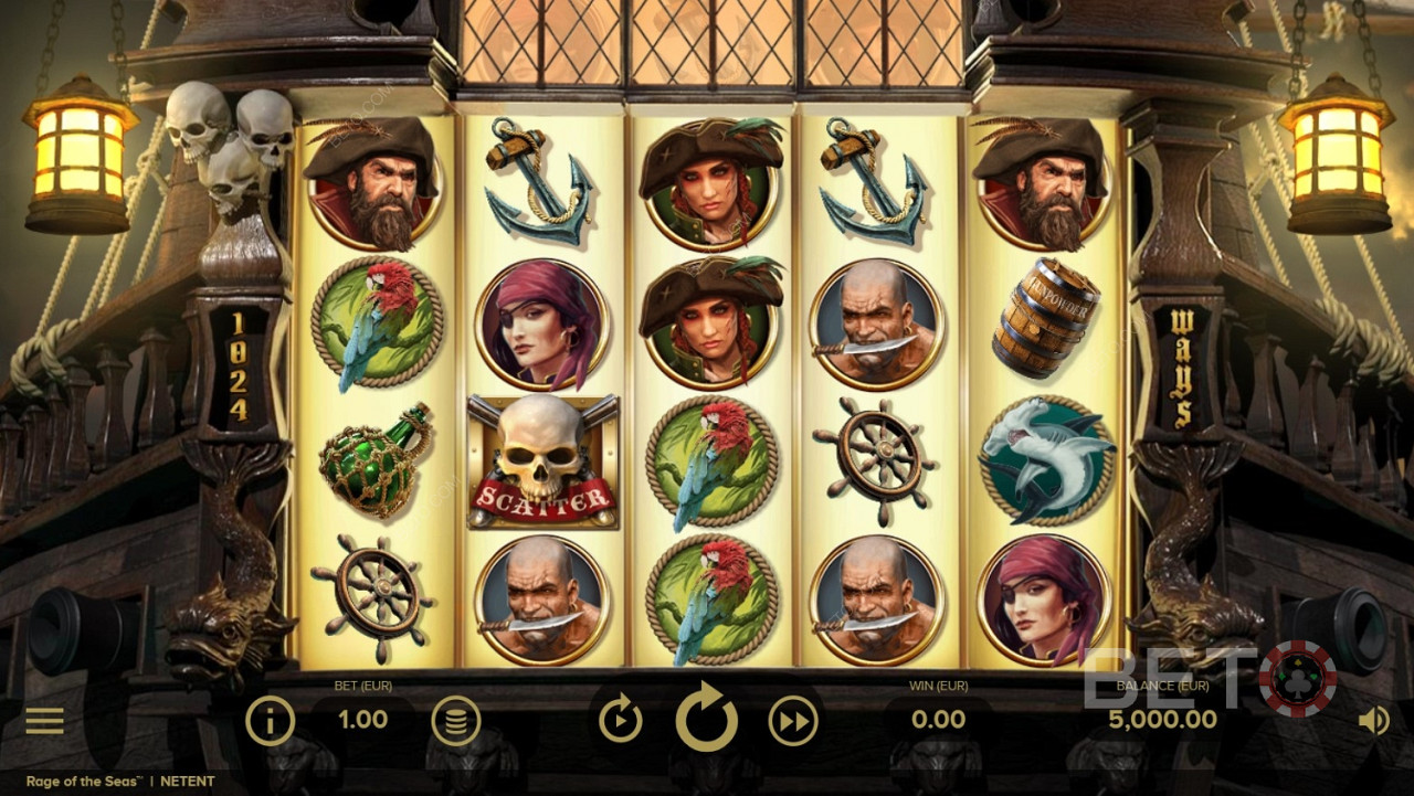 رموز تحت عنوان القراصنة في Rage of the Seas