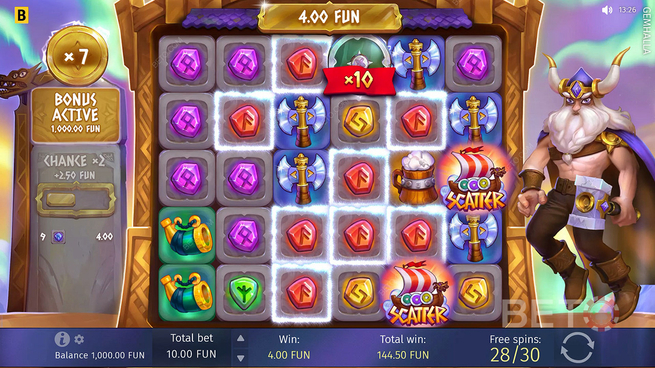 مراجعة Gemhalla من BETO Slots
