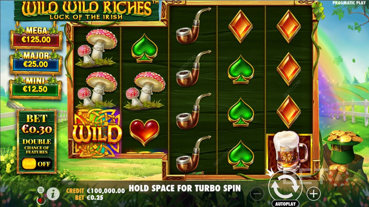 يمكن لميزة الرهان المسبق مضاعفة فرص فوزك في Wild Wild Riches
