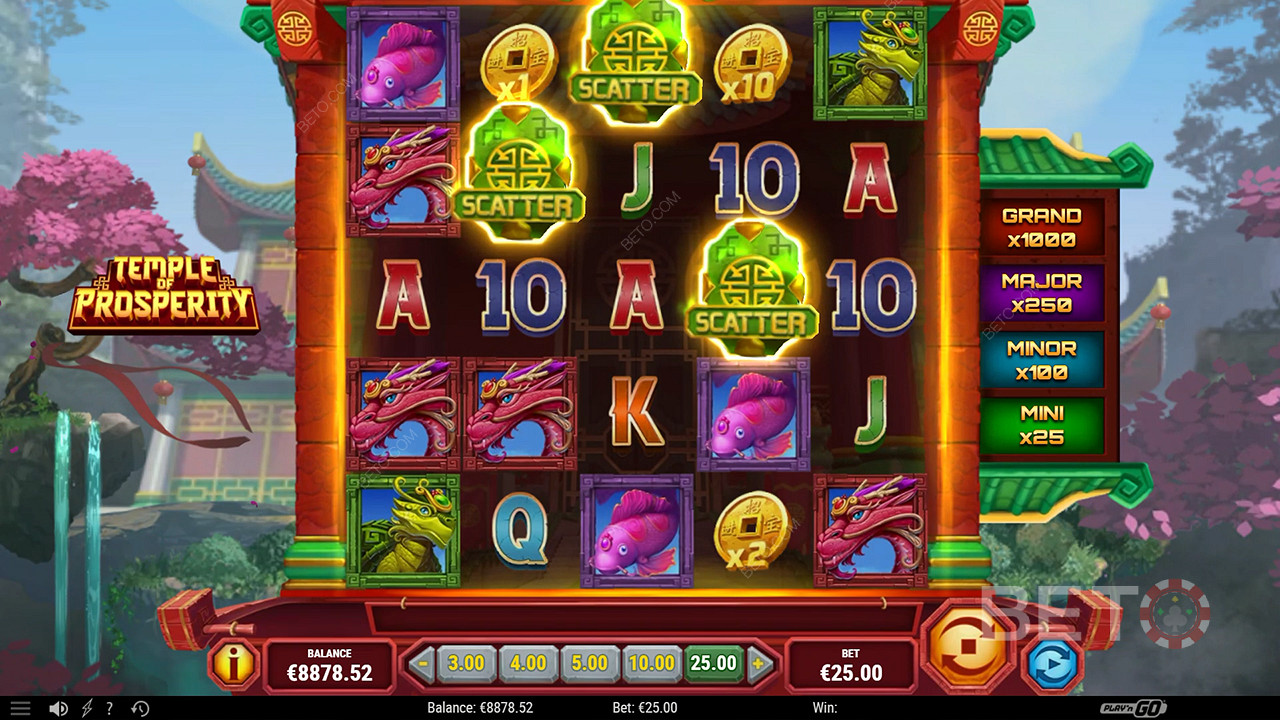 مراجعة معبد الازدهار من قبل BETO Slots