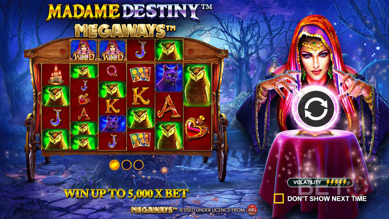 صورة نموذجية عن Madame Destiny Megaways