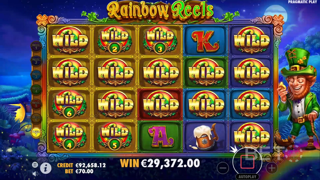 Rainbow Reels (Pragmatic Play)  اللعب المجاني