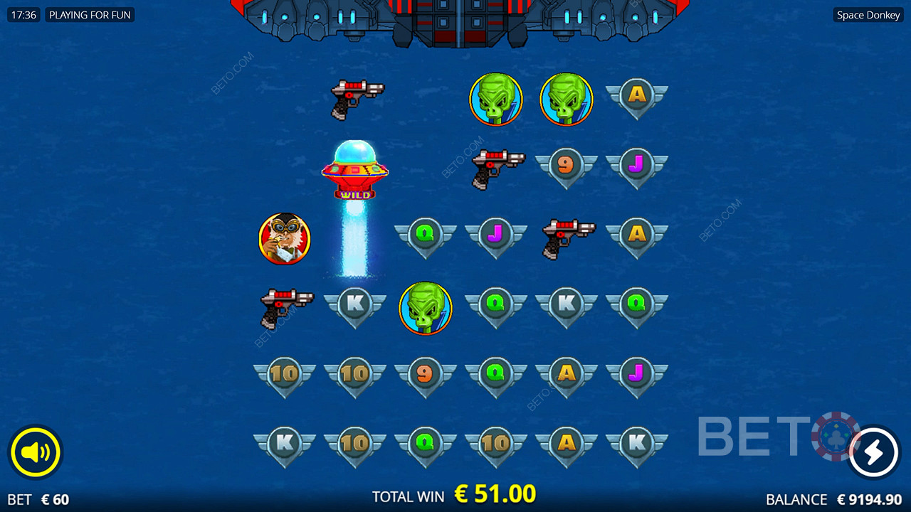 مراجعة Space Donkey من قِبل BETO Slots