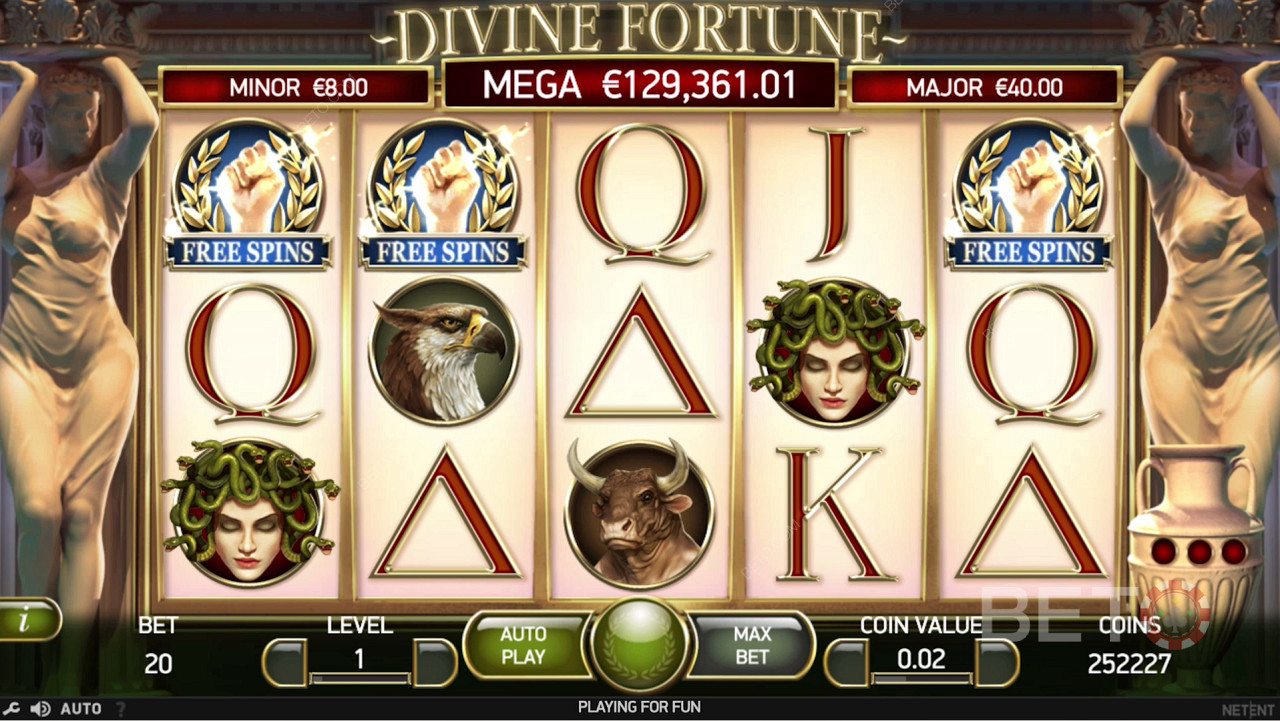 Divine Fortune اللعب المجاني
