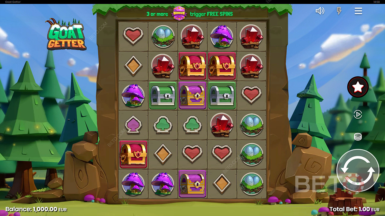 مراجعة Goat Getter من BETO Slots