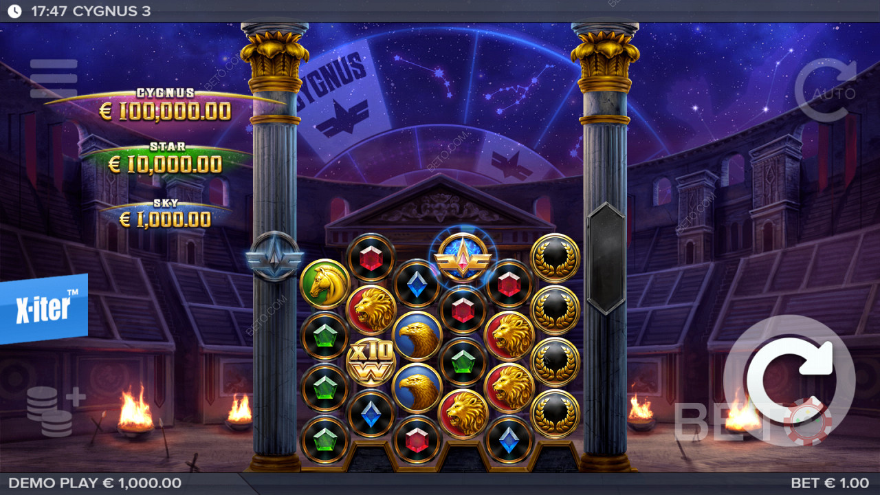 مراجعة Cygnus 3 من BETO Slots