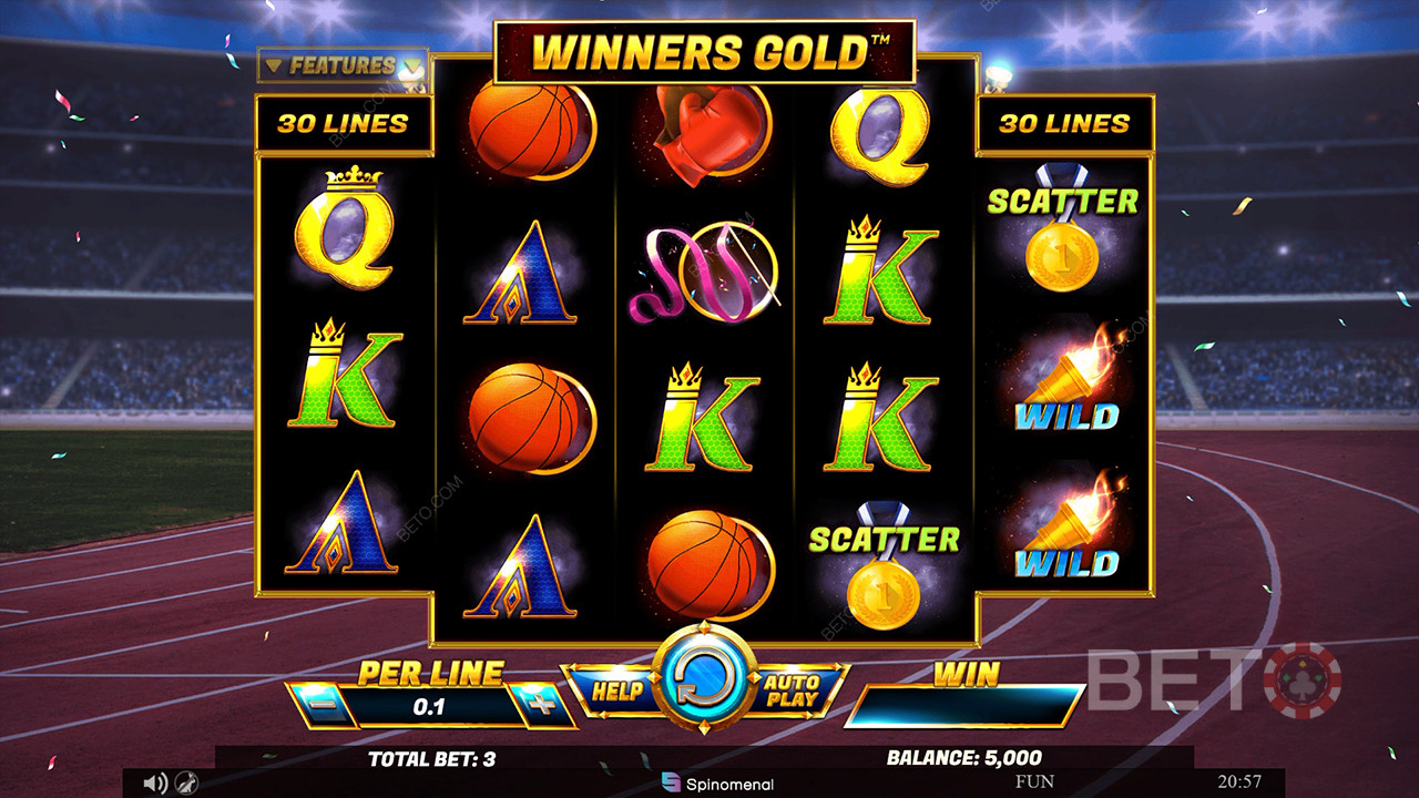 مراجعة Winners Gold من قِبل BETO Slots