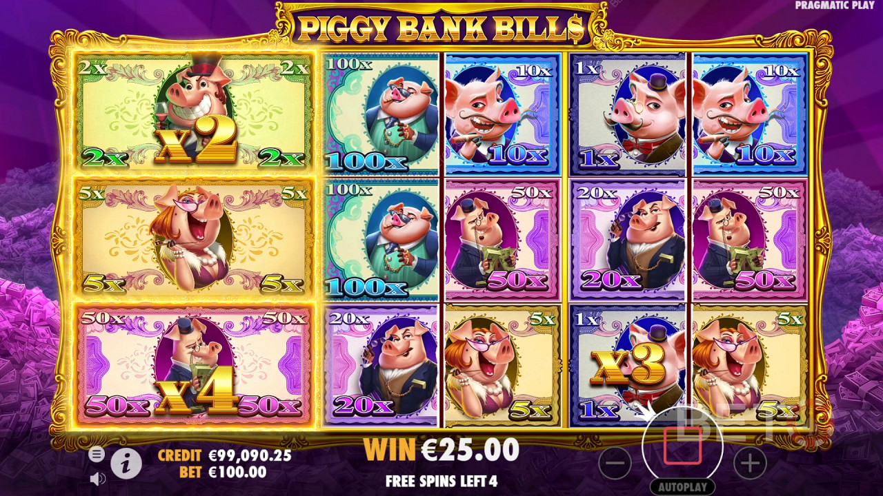 مراجعة فواتير البنك الخنزير من BETO Slots