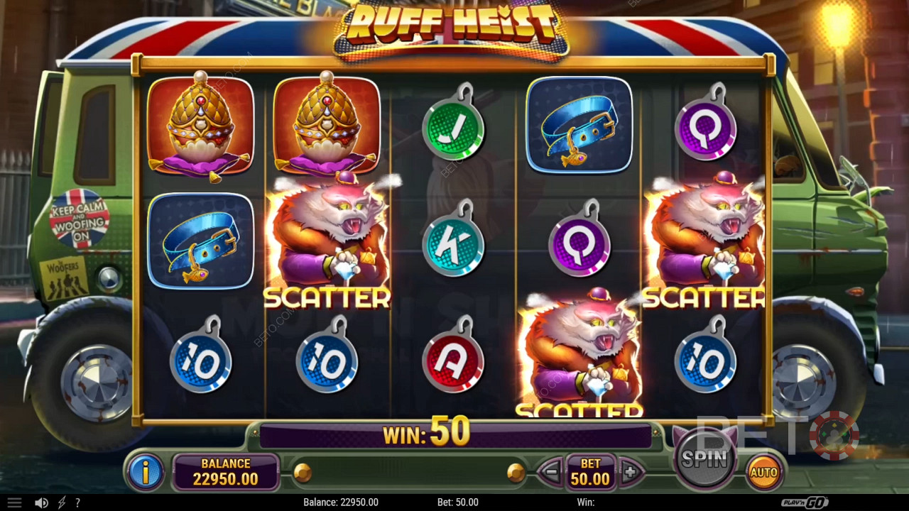 مراجعة Ruff Heist بواسطة فتحات BETO Slots