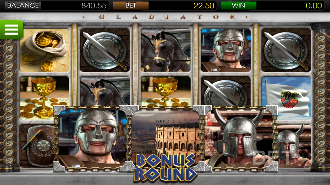 مراجعة Gladiator من قبل BETO Slots