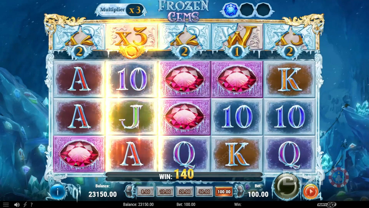 Frozen Gems اللعب المجاني