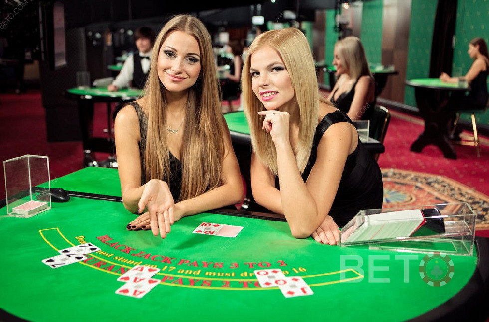 Live Blackjack من Evolution Gaming