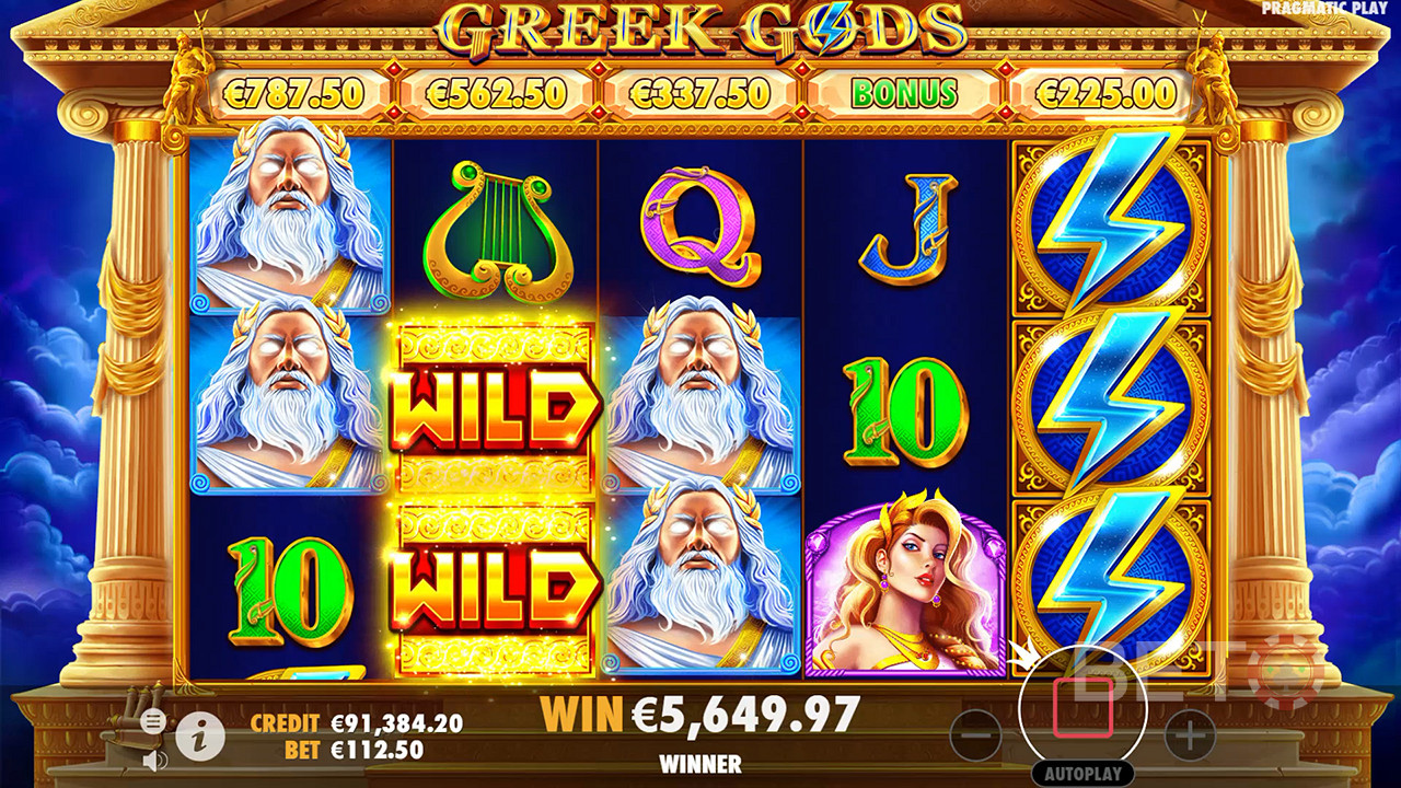 Greek Gods (Pragmatic Play)  اللعب المجاني