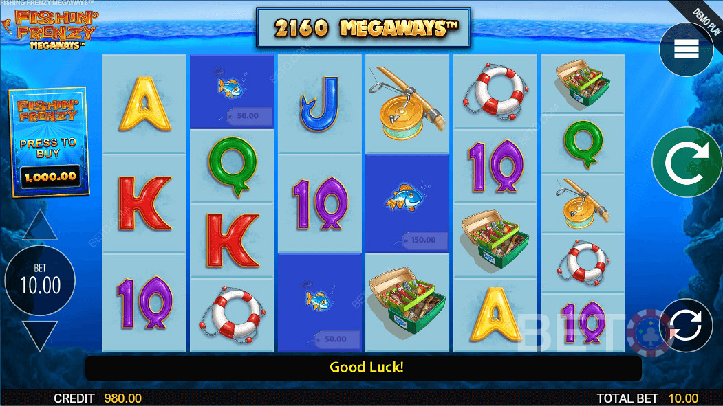 Fishin' Frenzy Megaways اللعب المجاني
