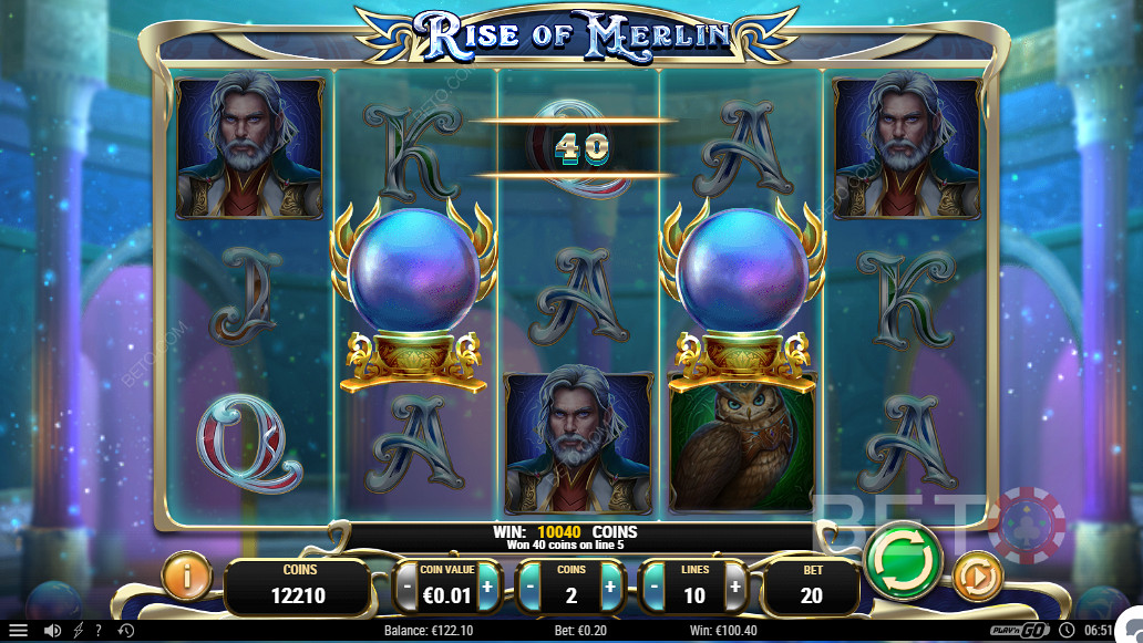 فوز شكله Wilds في Rise of Merlin