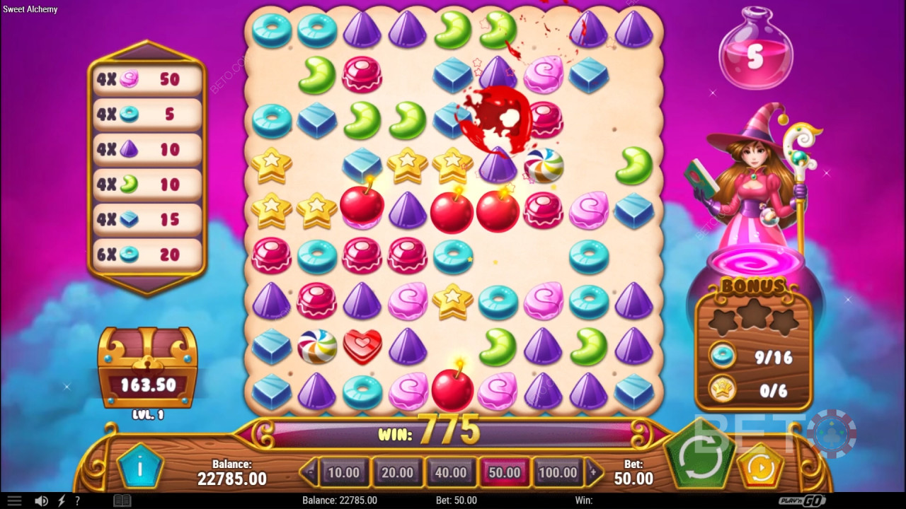 مراجعة Sweet Alchemy من قِبل BETO Slots