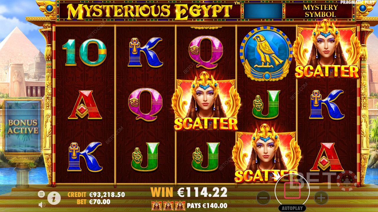 مراجعة مصر الغامضة من قِبل BETO Slots