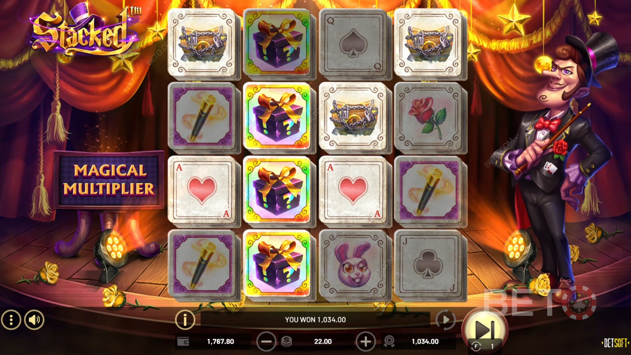 مراجعة مكدسة من قبل BETO Slots