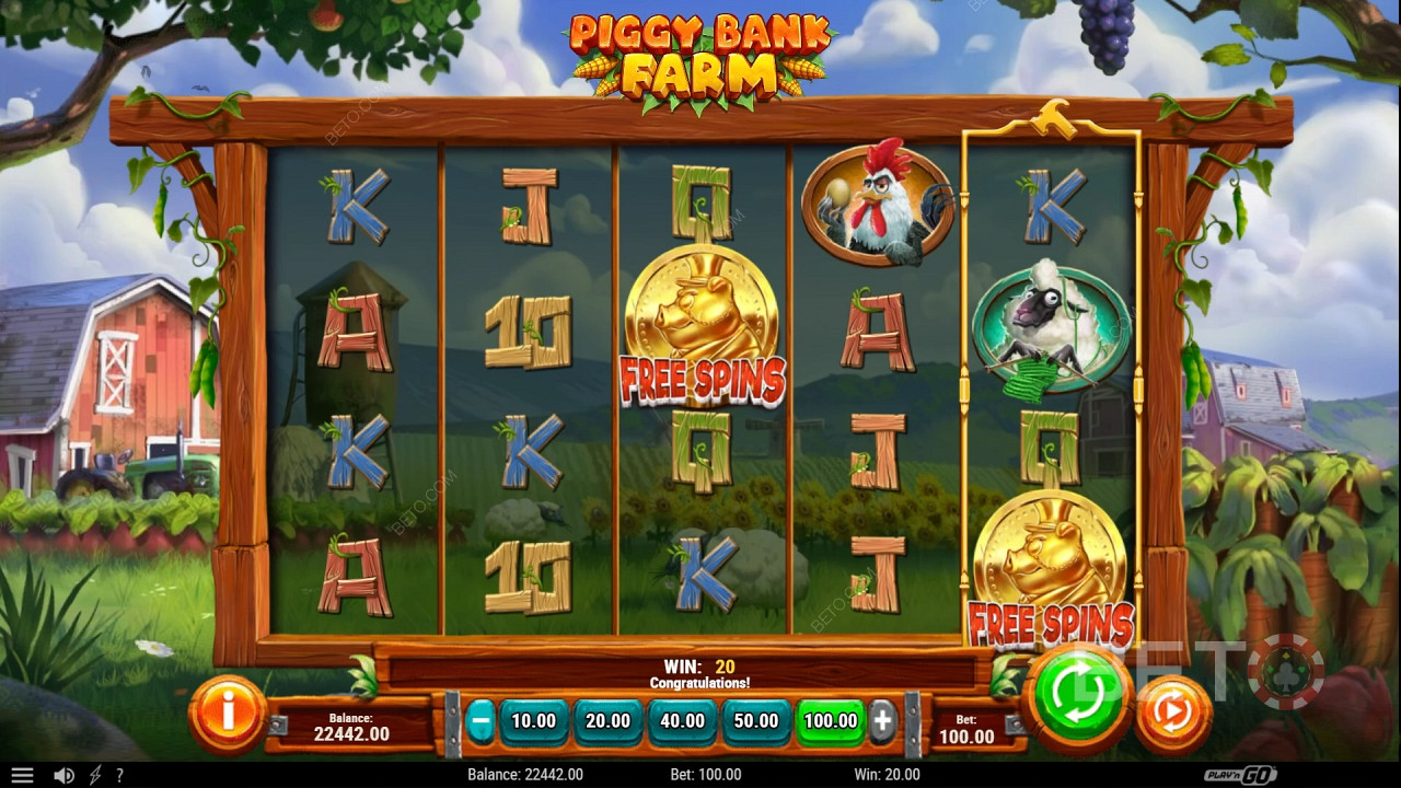Piggy Bank Farm اللعب المجاني